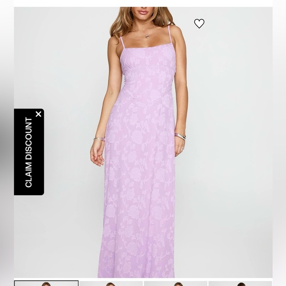 Princess Polly Dresses & Skirts - Princess Polly Lavender Maxi Dress